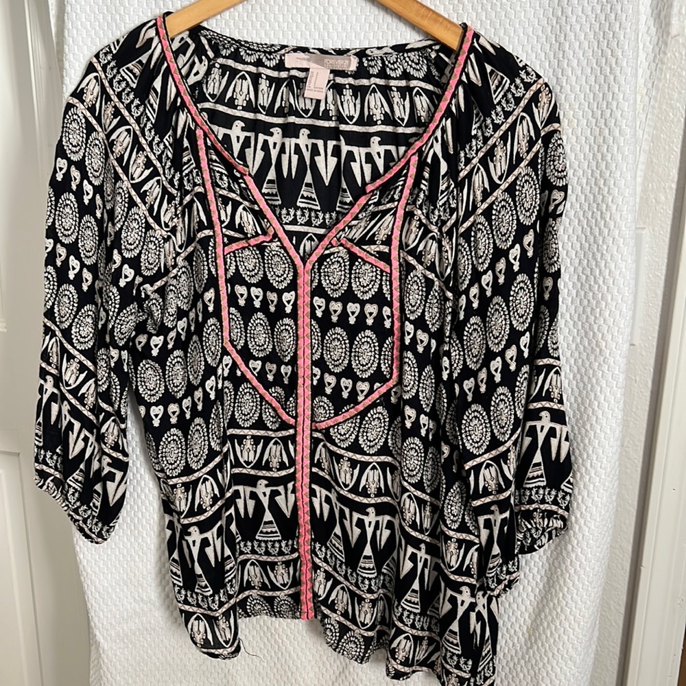 Vintage Forever 21 Blouse